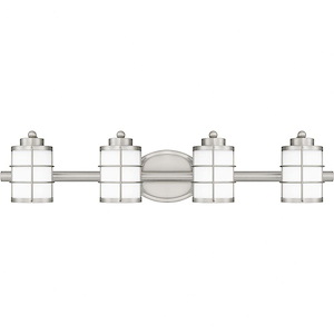 Hazlett - 4 Light Bath Vanity In Modern Style-6.75 Inches Tall and 31 Inches Wide - 1283094