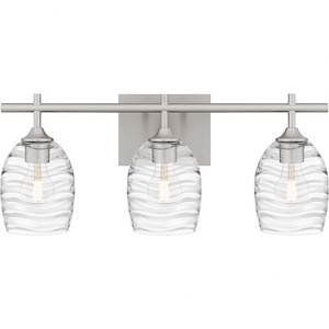 Lucy - 3 Light Bath Vanity-9.25 Inches Tall and 22 Inches Wide - 1340327