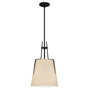 Leona - 1 Light Mini Pendant In Transitional Style-20.25 Inches Tall and 12 Inches Wide - 1095996