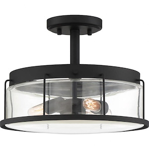 Ludlow - 3 Light Semi-Flush Mount - 9.5 Inches high - 897952