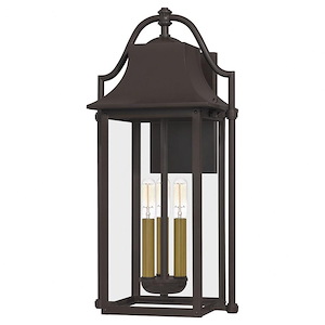 Manning - 3 Light Large Outdoor Wall Lantern made with Coastal Armour - 1025746