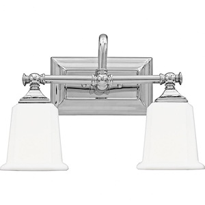 Nicholas 2 Light Transitional Bath Vanity - 10 Inches high - 209798