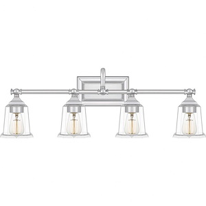Nicholas 4 Light Transitional Bath Vanity - 10 Inches high - 1011141