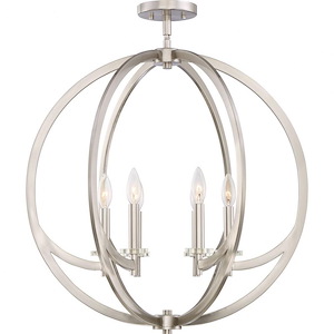 Orion - Six Light Semi-Flush Mount - 28.25 Inches high - 977838
