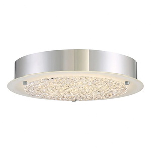 Platinum Blaze - 12.25 Inch 17W 1 LED Small Semi-Flush Mount - 532246