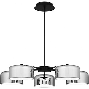 Gabriel - 40W LED Chandelier In Contemporary Style-6 Inches Tall and 32 Inches Wide - 1096019