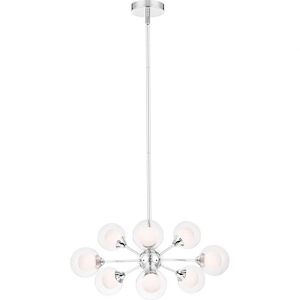 Platinum Collection Spellbound - 9 Light Pendant - 10 Inches high - 688243