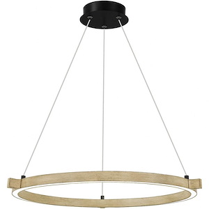Soma - 23W LED Pendant In Contemporary Style-1.5 Inches Tall and 27.25 Inches Wide - 1096029