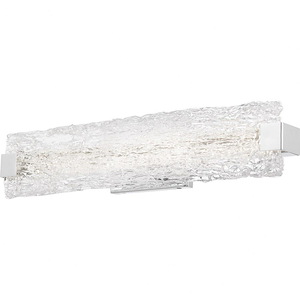 Platinum Collection Winter 1 Light Contemporary Bath Vanity Approved for Damp Locations - 688385