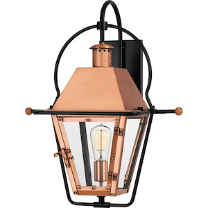 Rue De Royal 22.5 Inch Outdoor Wall Lantern Traditional Brass/Steel Approved for Wet Locations - 821533