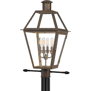 Rue De Royal - 4 Light Post Lantern - 148418