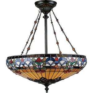 Belle Fleur - 4 Light Pendant - 8547
