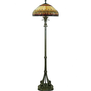 West End - 2 Light Floor Lamp - 8676
