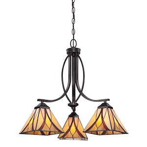 Asheville - 3 Light Large Pendant - 22.25 Inches high - 392801