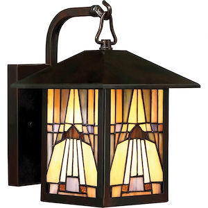 Inglenook - 100W 1 Light Outdoor Small Wall Lantern - 10.5 Inches high - 561622