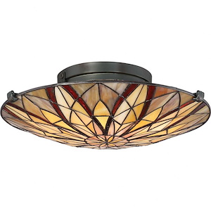 Victory - 2 Light Medium Semi-Flush Mount - 532338