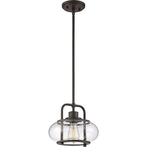 Trilogy - 1 Light Mini Pendant - 9.5 Inches high - 618829
