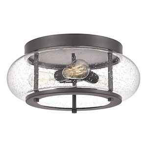 Trilogy - 3 Light Flush Mount - 7 Inches high - 858033