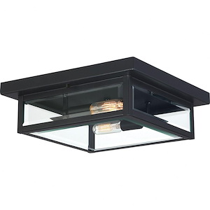 Westover - 2 Light Flush Mount In Transitional Style-4 Inches Tall and 12 Inches Wide - 1096130