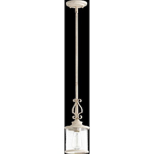 San Miguel - 1 Light Pendant in Transitional style - 5.5 inches wide by 15.5 inches high - 616416