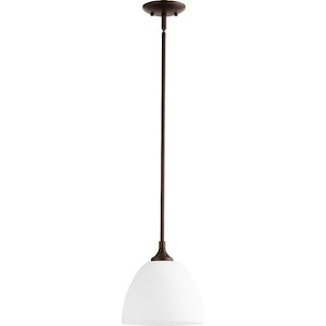 Enclave - 1 Light Pendant in Quorum Home Collection style - 9 inches wide by 9.25 inches high - 616495