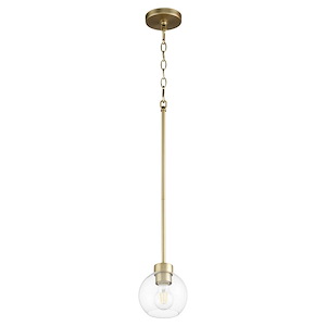Voln - 1 Light Pendant-6.25 Inches Tall and 6 Inches Wide - 1106036