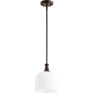 Richmond - 1 Light Pendant in Quorum Home Collection style - 8 inches wide by 9.5 inches high - 616536
