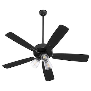 Ovation - 5 Blade Ceiling Fan with Light Kit In Transitional Style-18.25 Inches Tall and 52 Inches Wide - 1106042