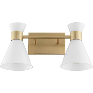 Beldar - 2 Light Bath Vanity-8.5 Inches Tall and 18.5 Inches Wide - 1305748