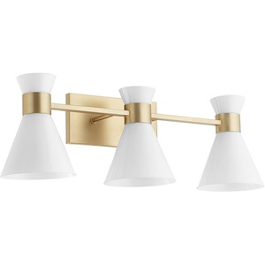Beldar - 3 Light Bath Vanity-8.5 Inches Tall and 27.5 Inches Wide - 1306047