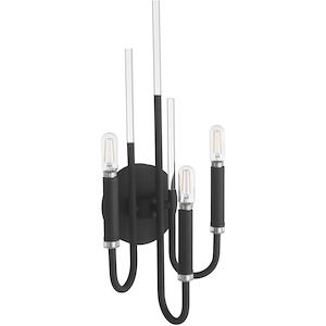 SUMMIT - 3 Light Wall Mount In Traditional Style-19.75 Inches Tall and 8.5 Inches Wide - 1306049