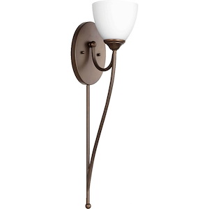 Brooks - 1 Light Wall Mount in Quorum Home Collection style - 5.5 inches wide by 25 inches high - 427371