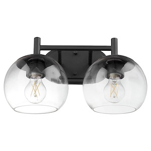 Lyon - 2 Light Bath Vanity In Soft Contemporary Style-9.75 Inches Tall and 14.75 Inches Wide - 1106103