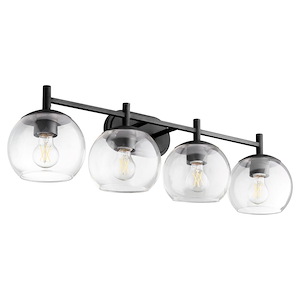 Lyon - 4 Light Bath Vanity In Soft Contemporary Style-9.75 Inches Tall and 32 Inches Wide - 1106105