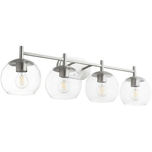 Lyon - 4 Light Bath Vanity In contemporary Style-9.75 Inches Tall and 32 Inches Wide - 1294932