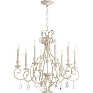 Ansley - 8 Light Chandelier in Transitional style - 29 inches wide by 26.5 inches high - 616643