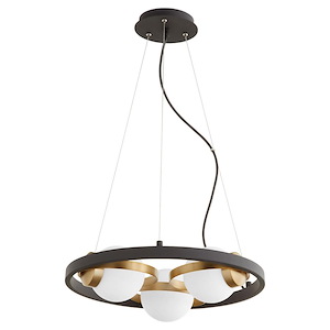 Nimbus - 3 Light Chandelier In Modern and Contemporary Style-18 Inches Wide - 1106116