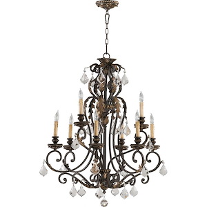 Rio Salado - Nine Light 2-Tier Chandelier - 198062