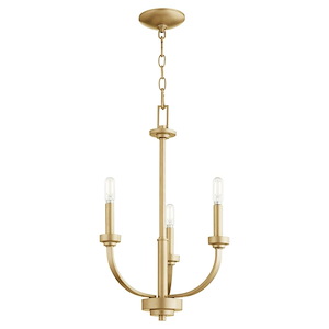 Reyes - 3 Light Chandelier-21 Inches Tall and 18.5 Inches Wide - 1305993