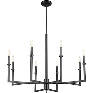 Merrick - 8 Light Chandelier In Traditional Style-26 Inches Tall and 32 Inches Wide - 1295640
