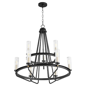 Empire - 9 Light Chandelier-30 Inches Tall and 28 Inches Wide - 1106131