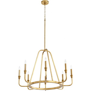 Marquee - 8 Light Chandelier In Traditional Style-23.5 Inches Tall and 32 Inches Wide - 1106139