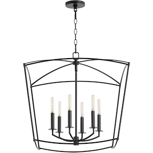 Mantle - 6 Light Pendant-23.5 Inches Tall and 23.25 Inches Wide - 1305996