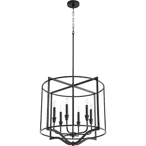 Marquee - 6 Light Nook Pendant In Traditional Style-22.5 Inches Tall and 24.25 Inches Wide - 1106142
