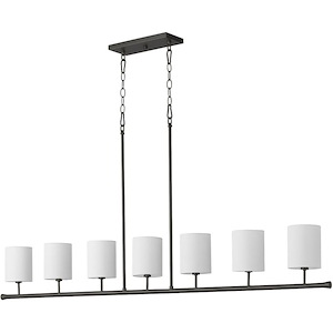 Harmony - 7 Light Linear Chandelier-8.75 Inches Tall and 4.25 Inches Wide - 1305761