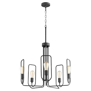 Howe - 5 Light Chandelier In Transitional Style-22 Inches Tall and 25.25 Inches Wide - 1106146