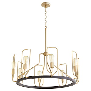 Howe - 8 Light Chandelier In Transitional Style-15.5 Inches Tall and 32 Inches Wide - 1106152