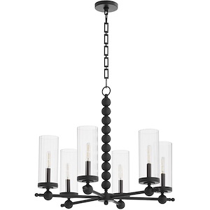 Lee Boulevard - 6 Light Chandelier-24 Inches Tall and 29 Inches Wide - 1302617