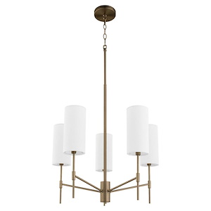 Hamilton - 5 Light Chandelier-25.25 Inches Tall and 23.5 Inches Wide - 1306096