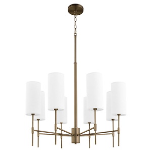 Hamilton - 8 Light Chandelier-25.5 Inches Tall and 27.5 Inches Wide - 1306097